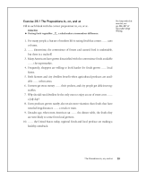 Additional Exercises for Succesful College Writing